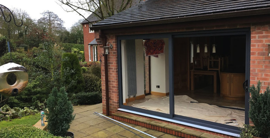 Maximise space with sliding patio doors